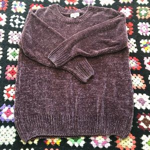 💜 cozy oversized sweater